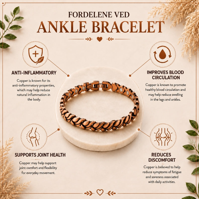 Pure Copper Anklet