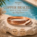 Leaf of Life Bracelet – Pure Copper