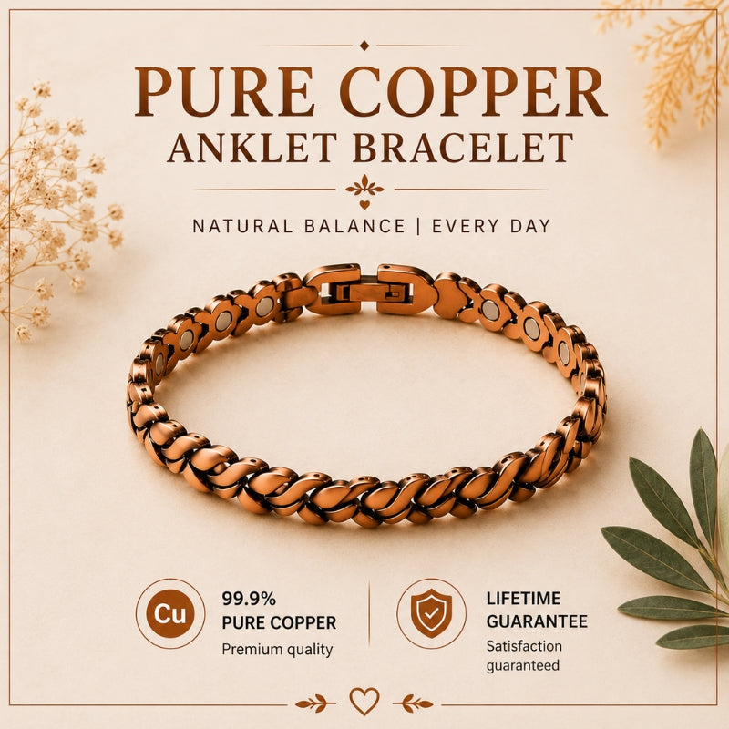 Pure Copper Anklet