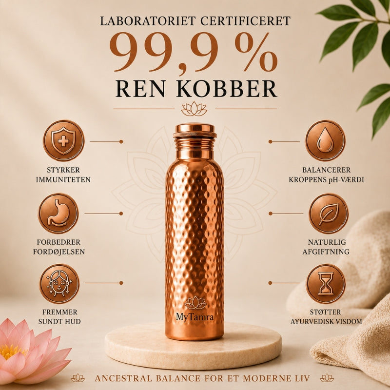 MyTamra™ Heritage Edition – Fremstillet af 99,9 % Rent Massivt Kobber
