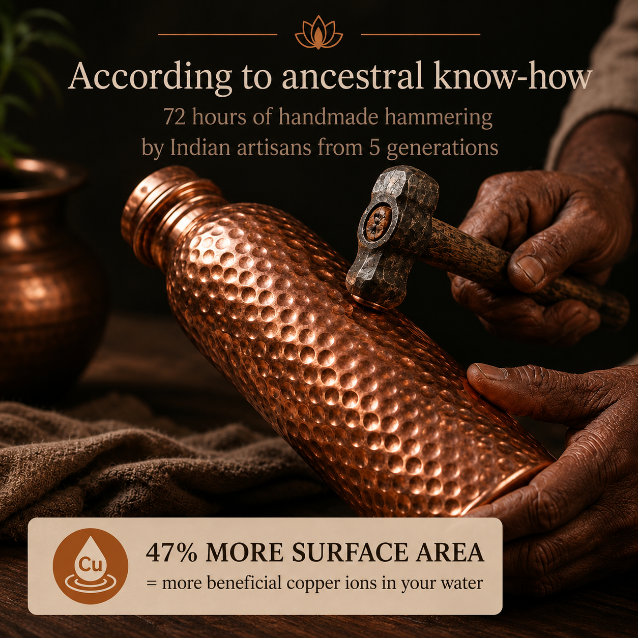 MyTamra™ Heritage Edition – Crafted from 99.9% Pure Solid Copper