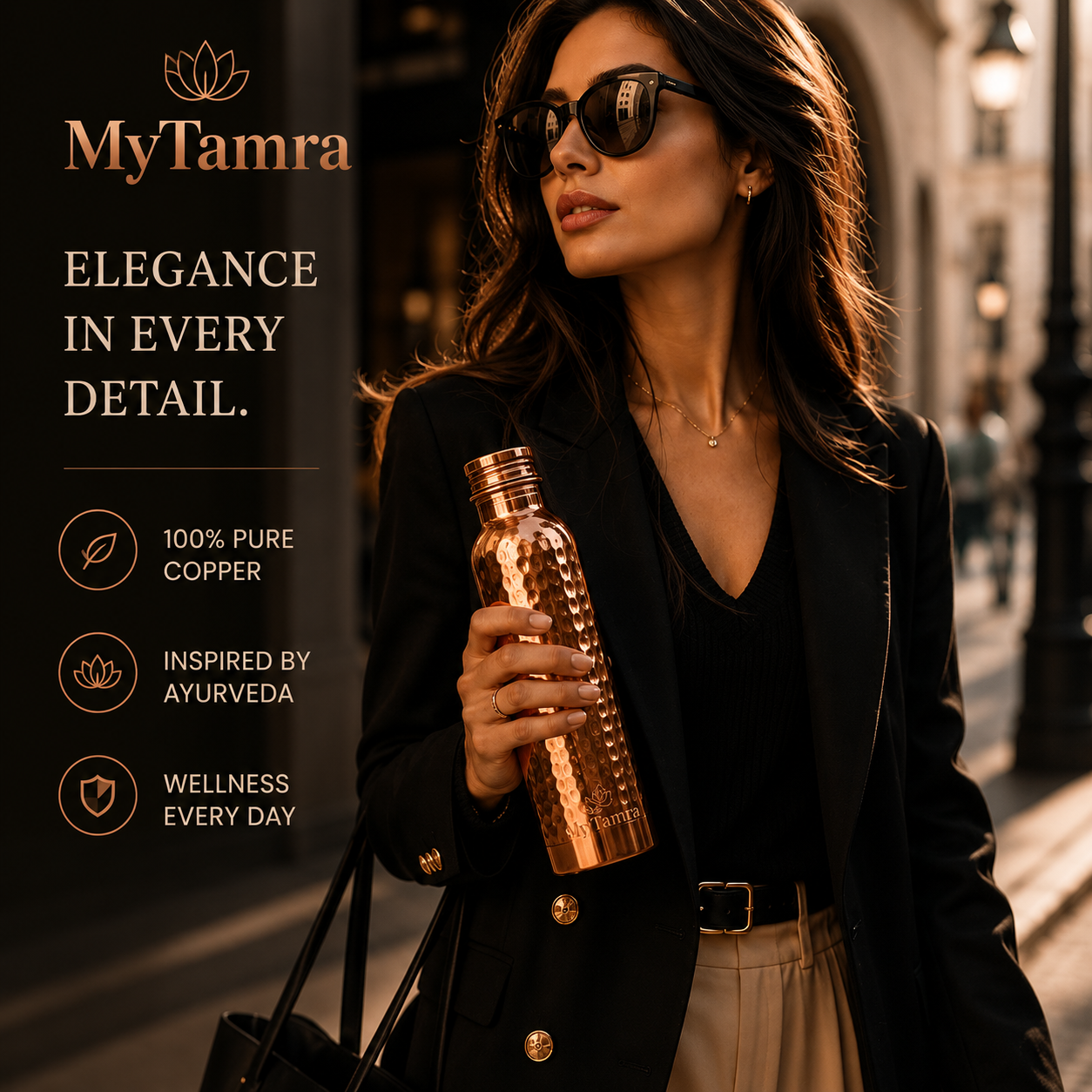 MyTamra™ Heritage Edition – Crafted from 99.9% Pure Solid Copper