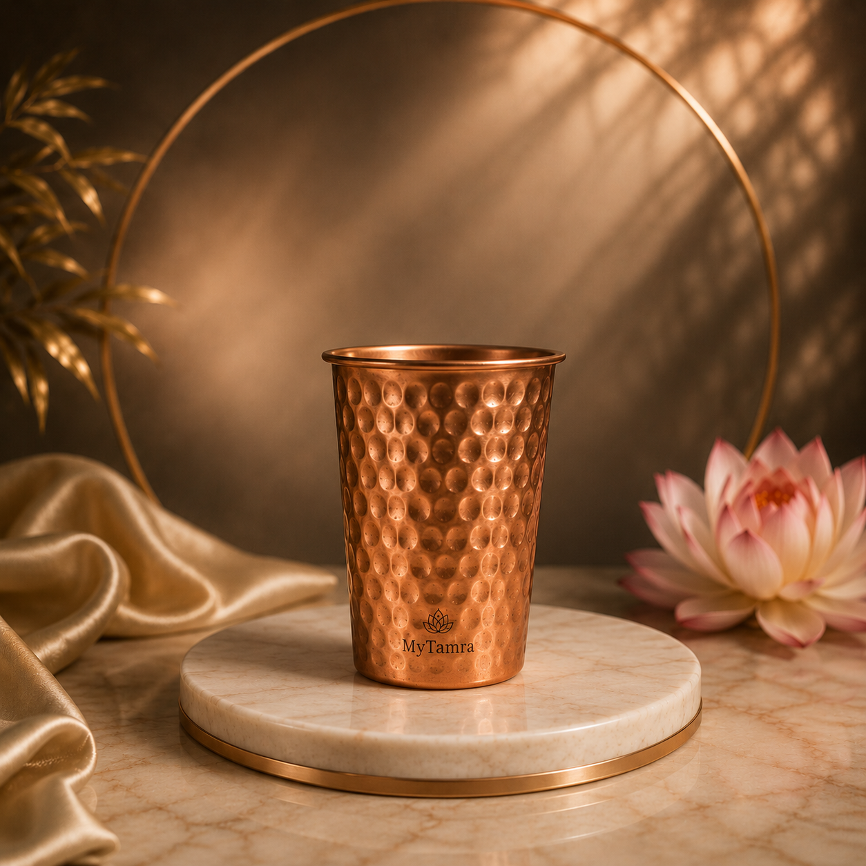 Kobberglas i 99,9 % Massivt Kobber – Heritage