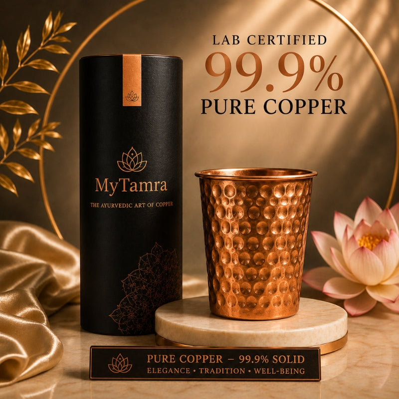 99.9% Solid Copper Cup – Heritage
